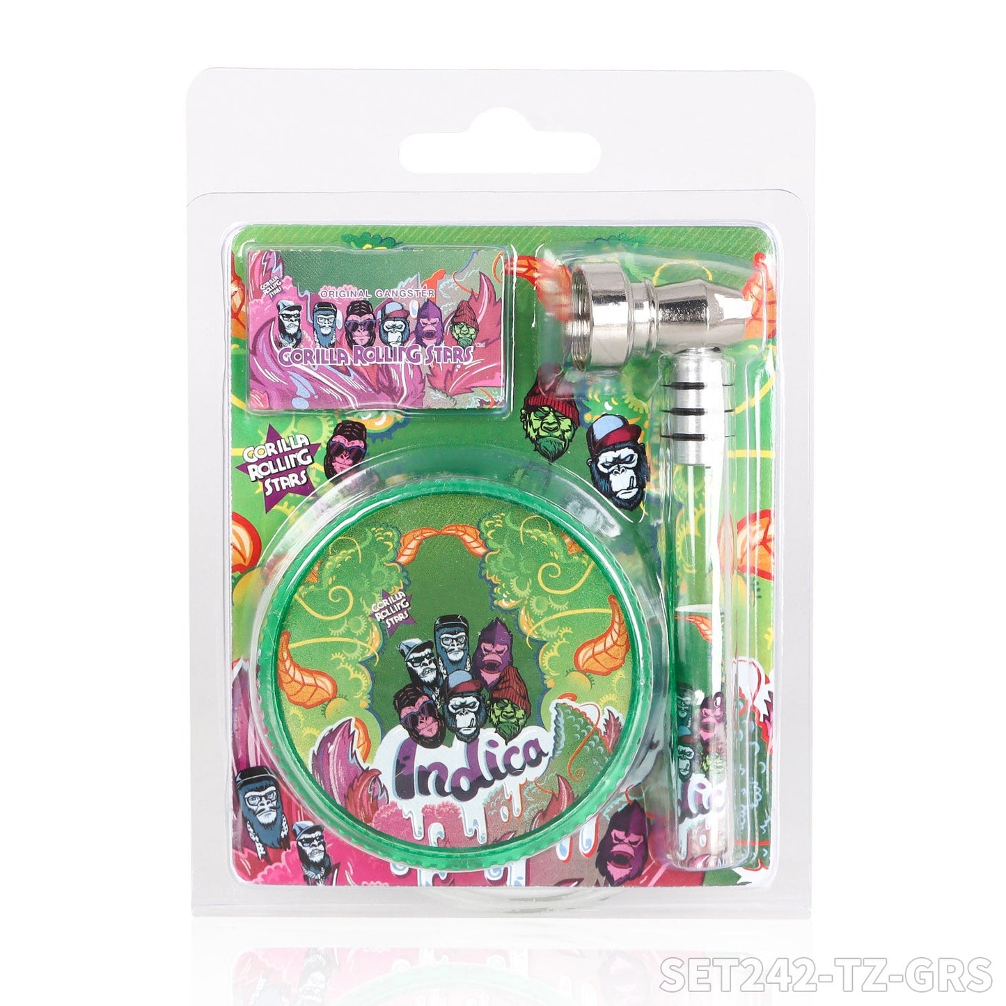 Gorilla Set - Glas Pfeife 3tlg.